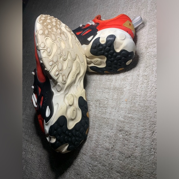 Nike React Presto Tomato Tornado Size 8.5 Men Running Shoes AV2605-600 - Picture 5 of 7